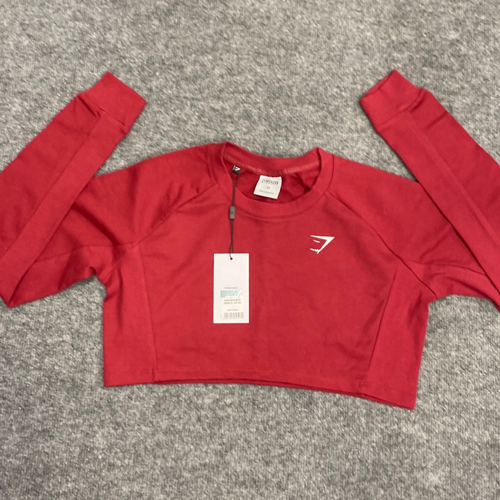 NWT xs gymshark crop top
